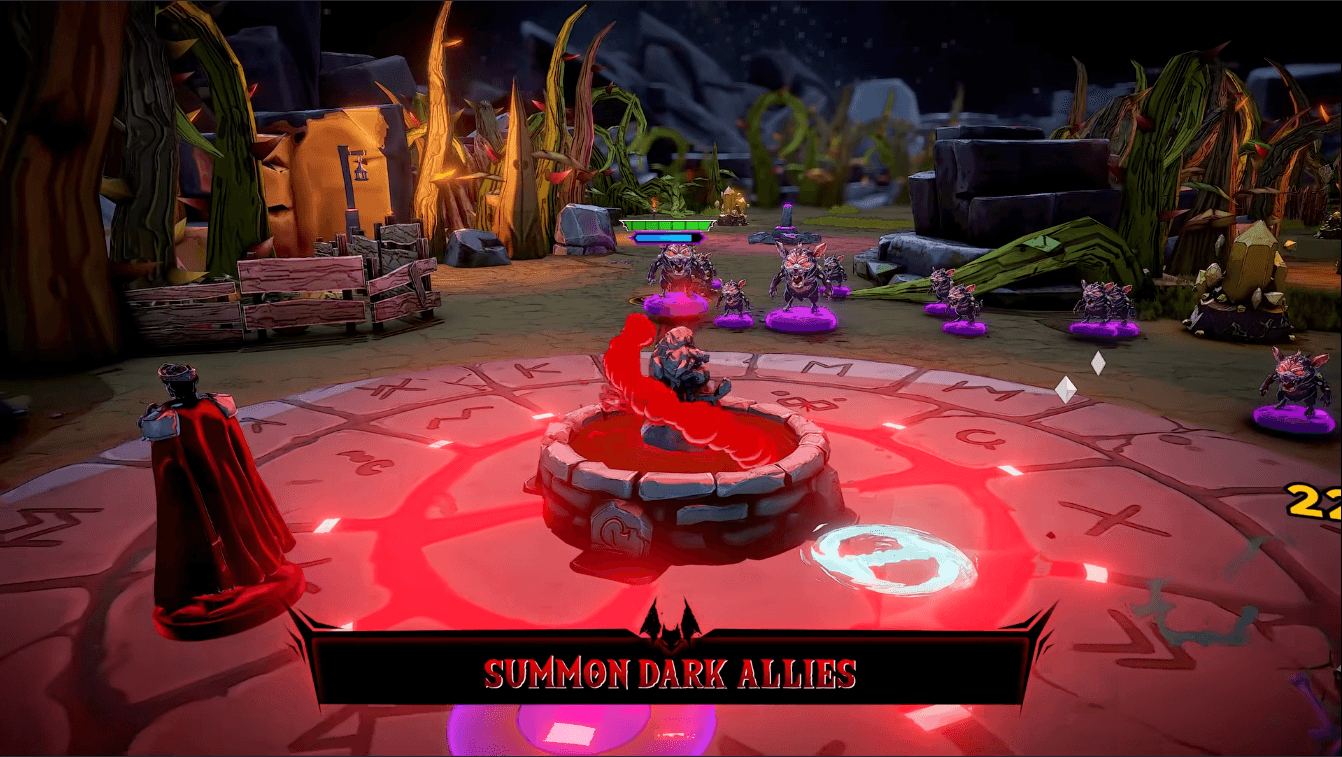 Night Swarm の激しい弾幕シューティング戦闘